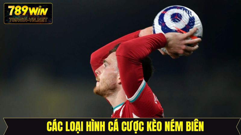 Các bước đặt kèo ném biên tại 789Win đơn giản