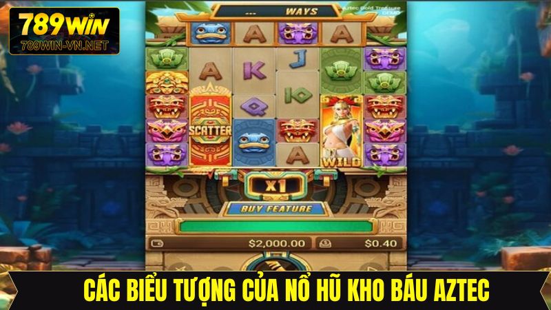 Những biểu tượng đặc sắc có trong kho báu Aztec