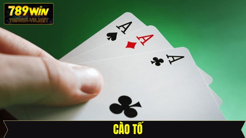 Cào Tố - Trải Nghiệm Tựa Game Bài Hot Nhất Tại 789Win 