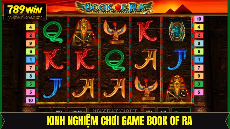Thắng lớn trong Book of Ra với những bí kíp vàng